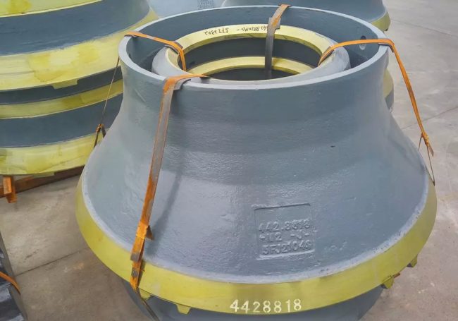 CHANGE CONE CRUSHER LINERS CHANGE CONE CRUSHER LINERS
