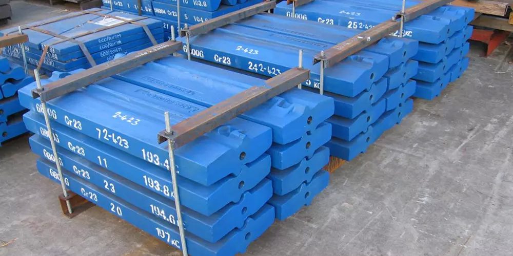 CRUSHER BLOW BARS MATERIAL SELECTION CRUSHER BLOW BARS MATERIAL SELECTION