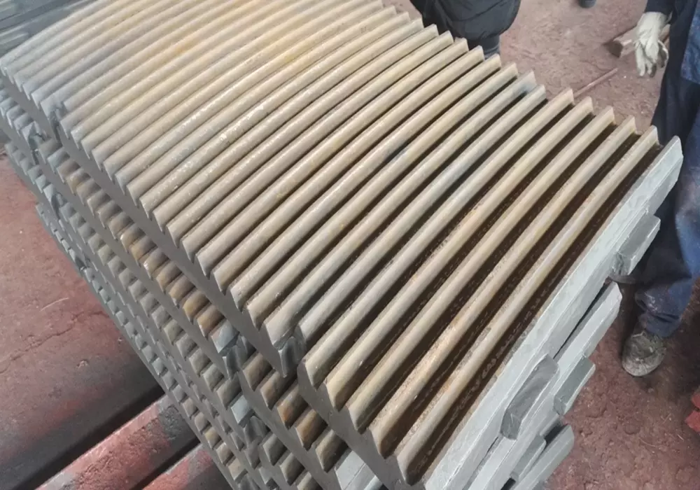 HOW TO CHANGE CRUSHER JAW PLATe