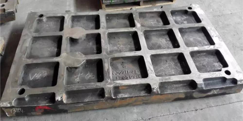 JAW CRUSHER PLATE MATERIAL