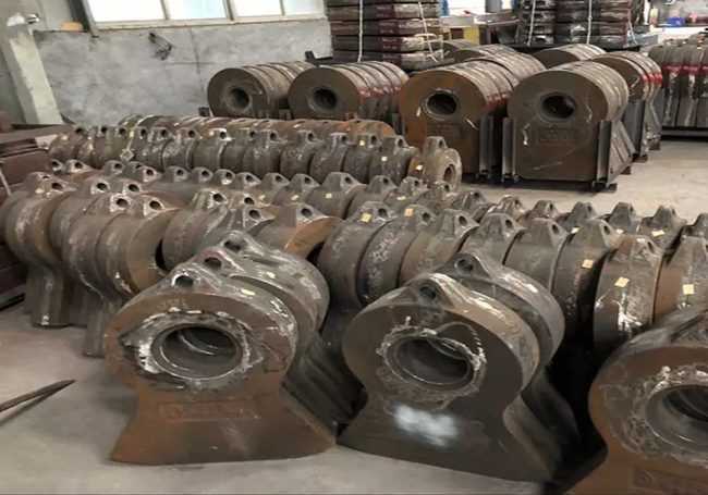 MANGANESE STEEL CASTING PARTS MANGANESE STEEL CASTING PARTS